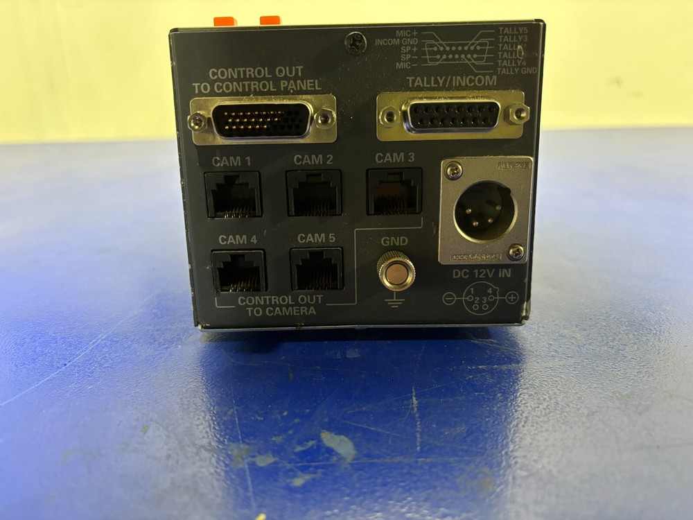 Panasonic Multi-Camera Remote Operation Panel AW-CB400N For Parts