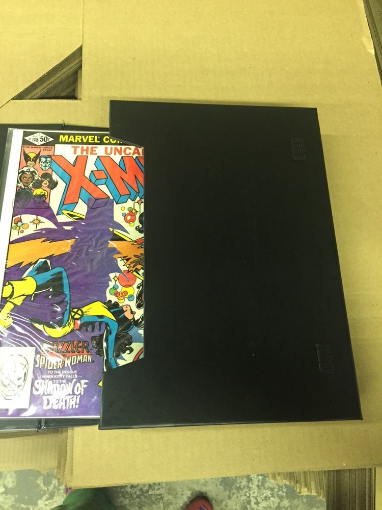 3 Mini Comic Book Carry On Storage Box Portfolio Carrying Case