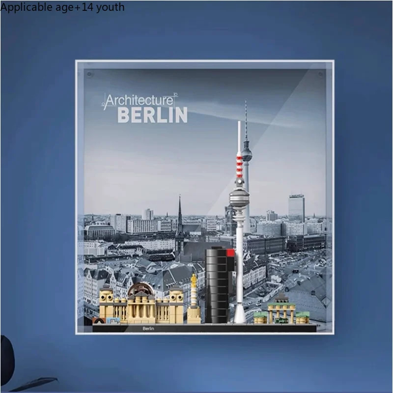 Berlin City Architecture Skyline Building Blocks Set Tower Edifice Bricks