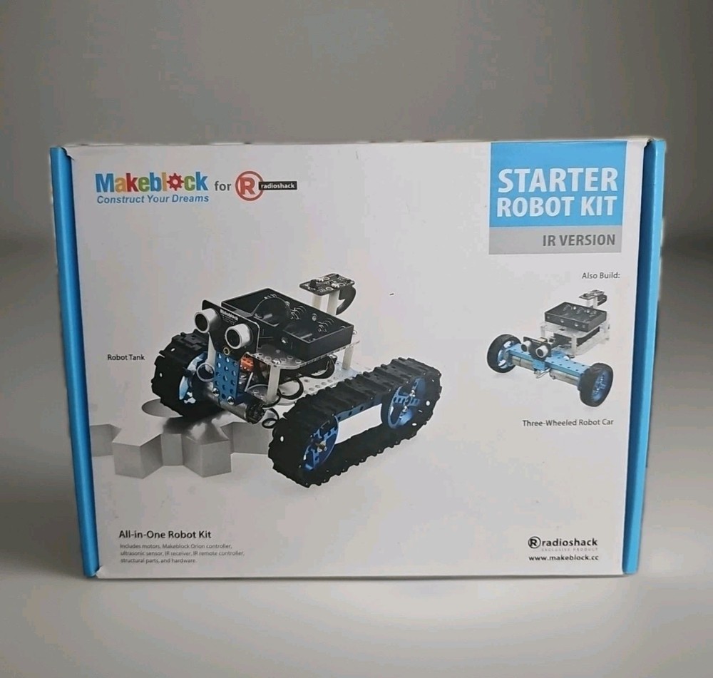Makeblock Starter robot kit  IR Version. All In One Robot Kit New In Box Sealed.