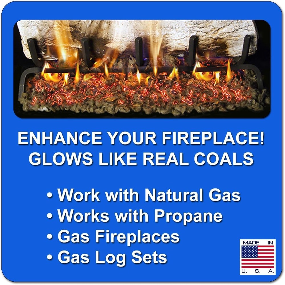 Rock Wool for Gas Log - 6 oz. Bag