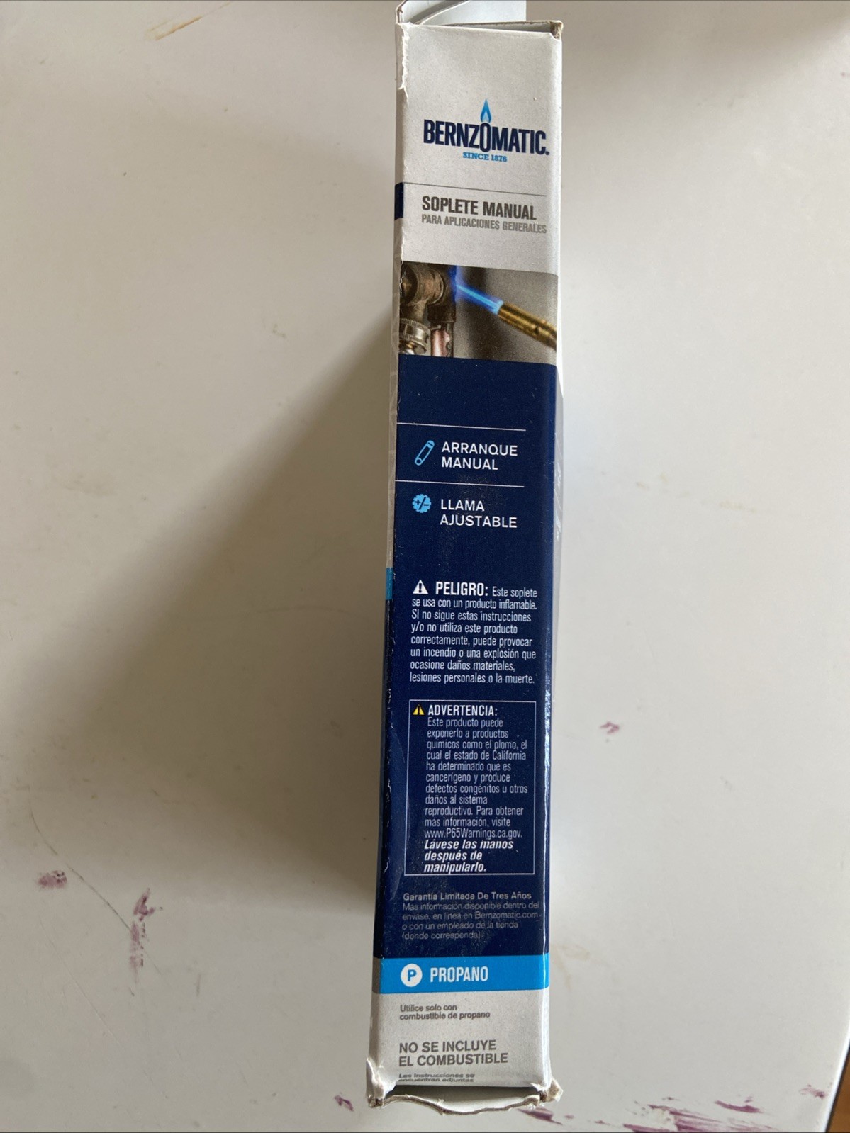 BernzOmatic Manual Torch For General Application UL2317 New In Box