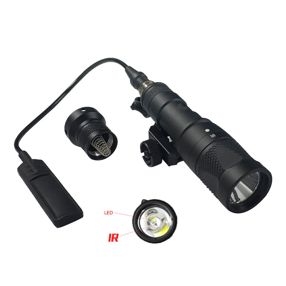 M300V LED White Light & IR Flashlight with Remote Switch + Light Body Mount US