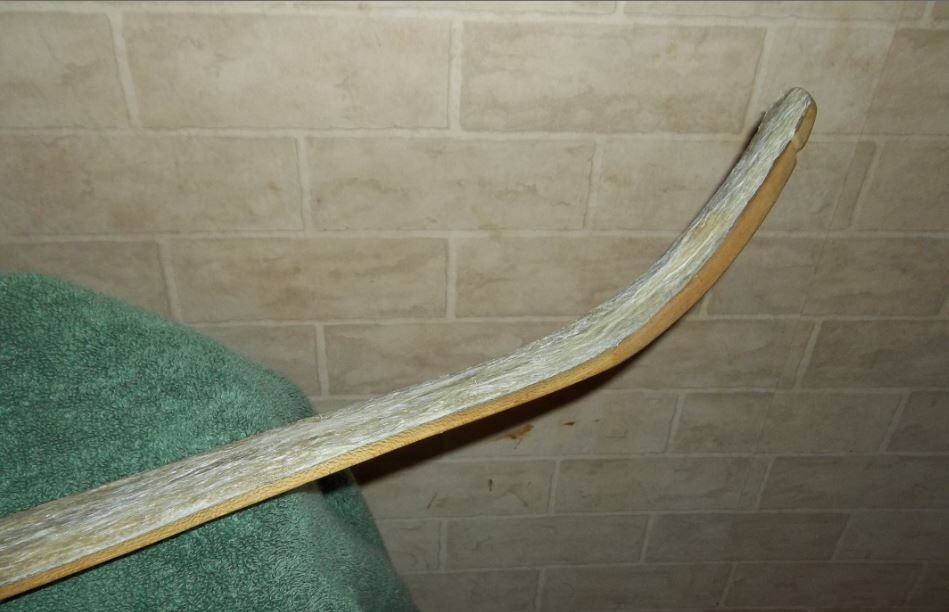 Deer Sinew, Rear, Eastern Whitetail  7" - 8"   One ounce groups.