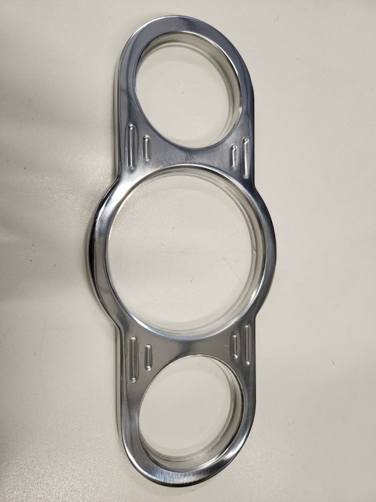 Billet Dash Panel, Polished Aluminum