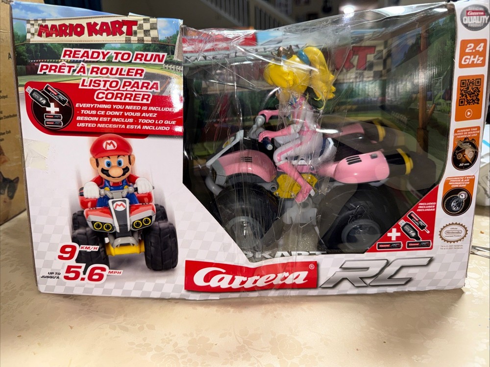 Carrera Mario Kart Princess Peach Remote Control (Damaged Box)