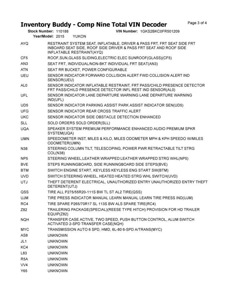 Windshield Mounted Camera Fits 15-16 SRX 10300327