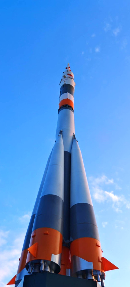 Soyuz 2.1a MS-23 Russian Model Spacecraft