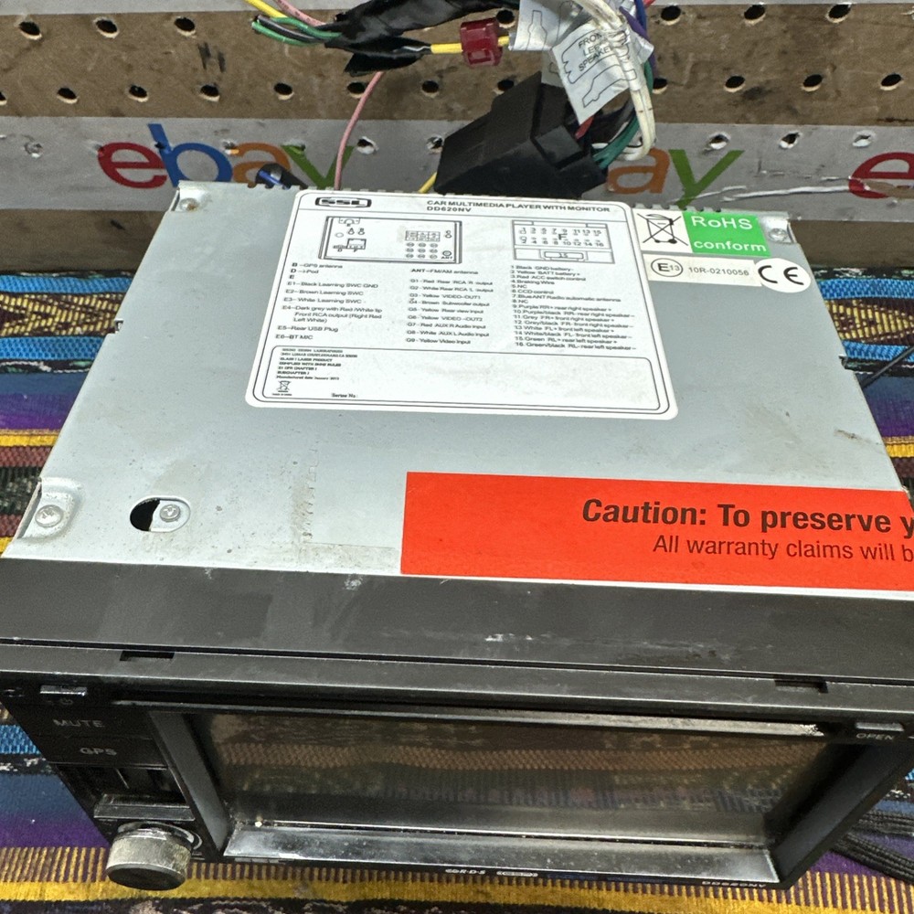 5 disc cd player stereo system For Chevy Traverse 2012 (.2)