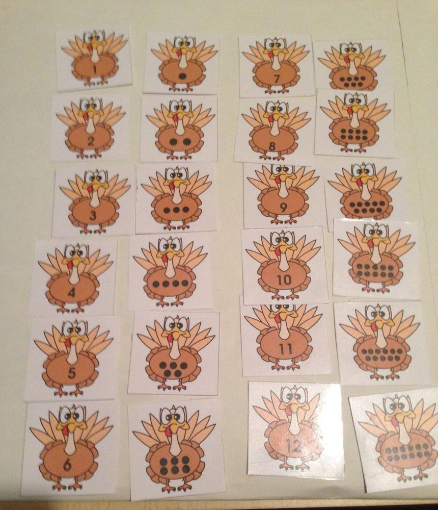 TURKEY -THEMED Learning Activities Package - LAMINATED - Teaching supplies