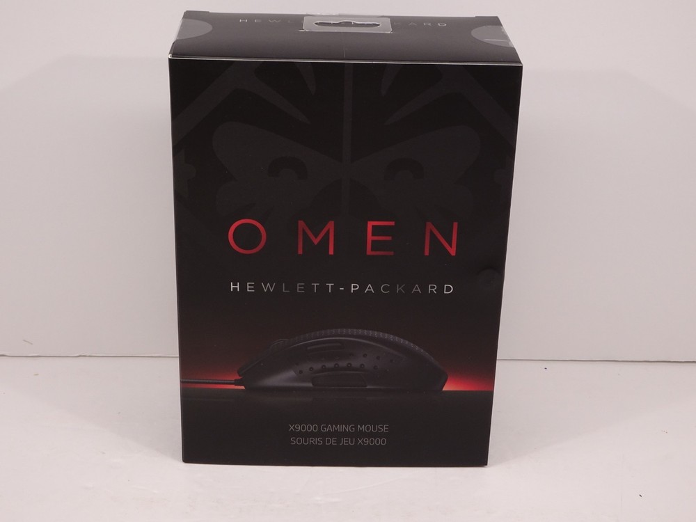 HP Omen X9000 Elite Precision Gaming Computer Mouse 8200 DPI 150 IPS
