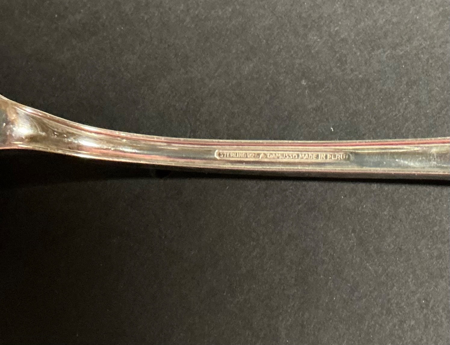 Sterling Silver Salad Serving Set by CAMUSSO