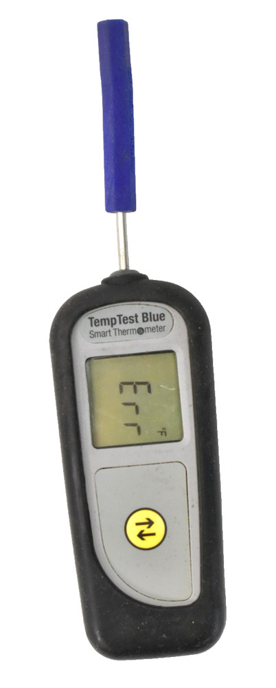 ThermoWorks TempTest Blue Type K Thermocouple Thermometer Bluetooth Enabled