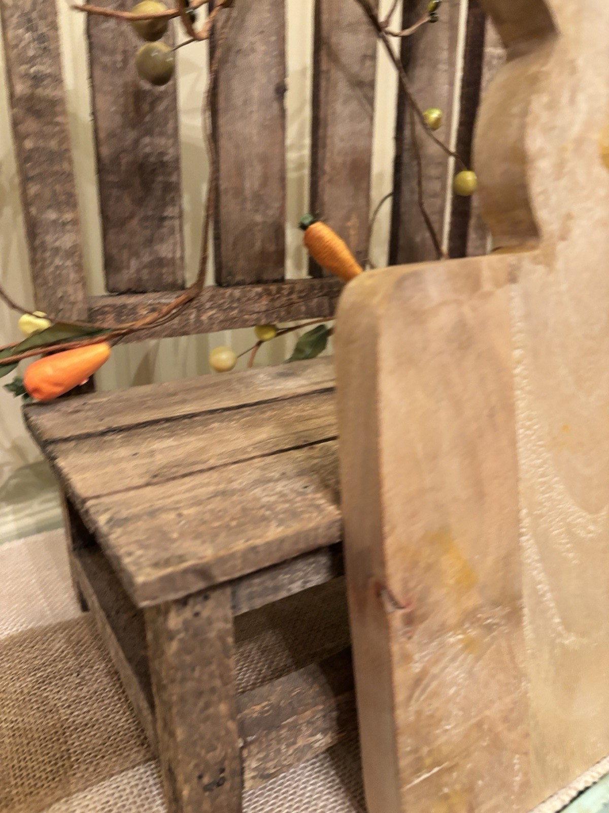 🐰New Wooden Bunny Ear Cutting Board🐰