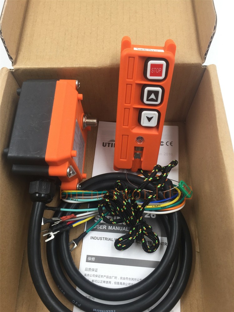UTING F21-2S Wireless Industrial Remote Controller Electric Hoist Remote Control