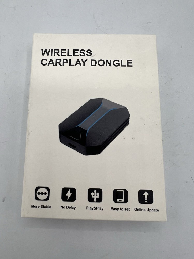 Wireless CarPlay Adapter for iPhone Convert Wired to Wireless Plug & Play Design