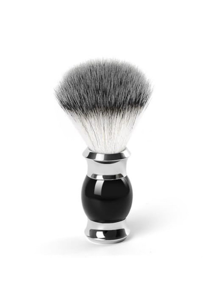 Doladaes Handmade Black & Chrome Handle Shaving Brush