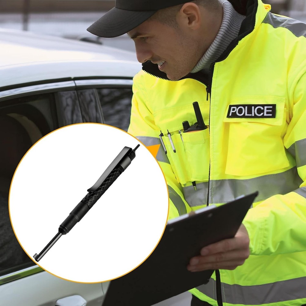 Quick-Access Oversize Handcuff Key - Textured Grip, 4" Durable Tactical Tool