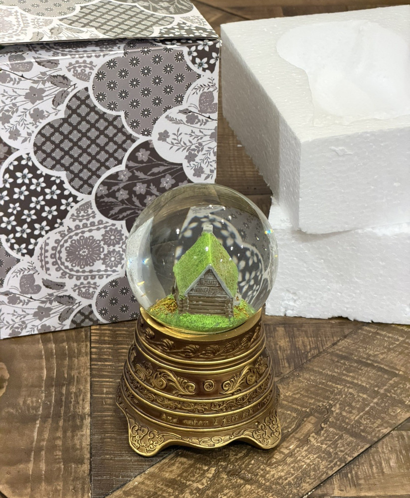 Taylor Swift Folklore Cabin Snowglobe w/ box