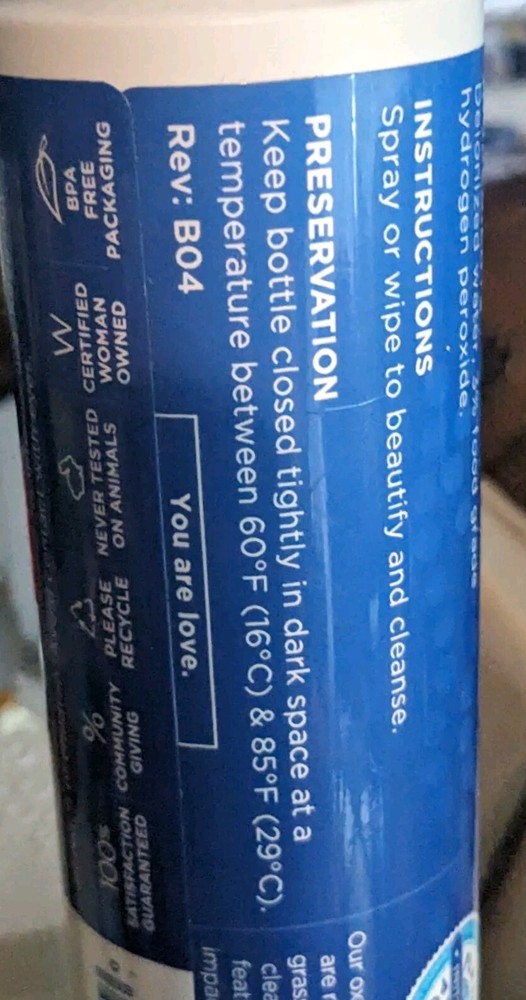 Hydrogen Peroxide 3% First Aid, 8 oz