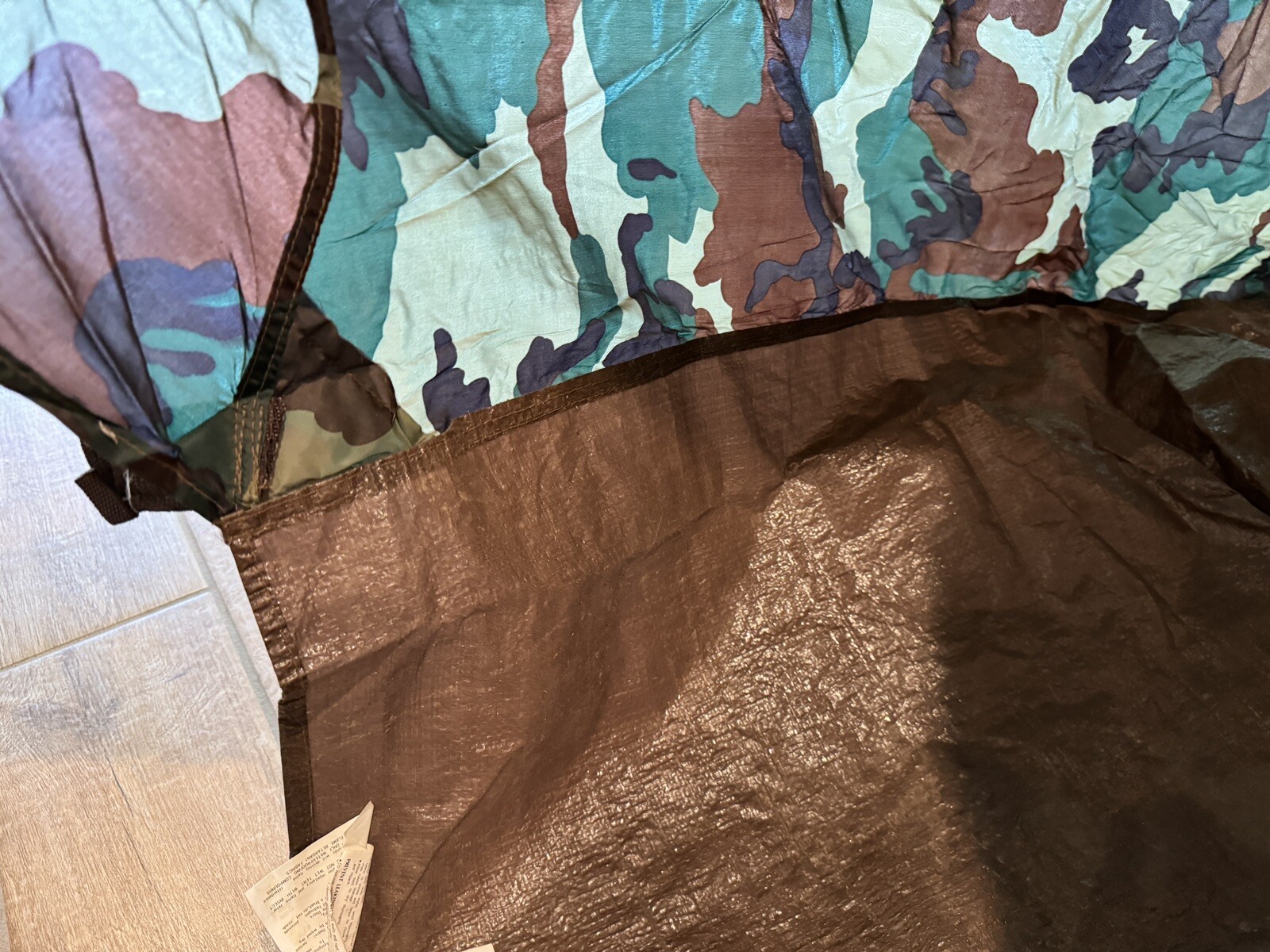 1986 ERO Hasbro G.I. Joe “Trooper Dome” Camo Play Tent - Incomplete! Read Descri