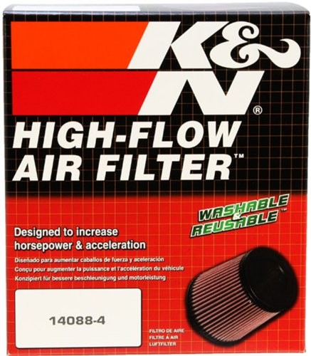 Engine Air Filter: Reusable, Clean Every 75,000 Miles, Washable, Replacement