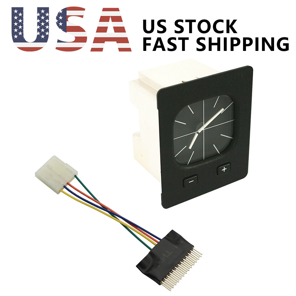 Wiring Adapter for BMW E24 E28 E30 Euro Analog Clock Original with 13 Button OBC