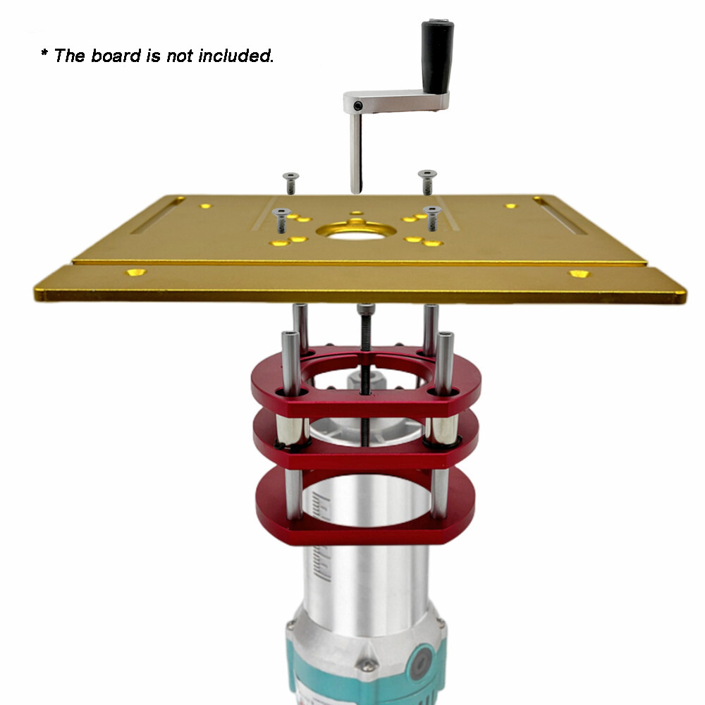 Router Lift Table Lifting Platform Stand Woodworking Benches 51mm E7D7