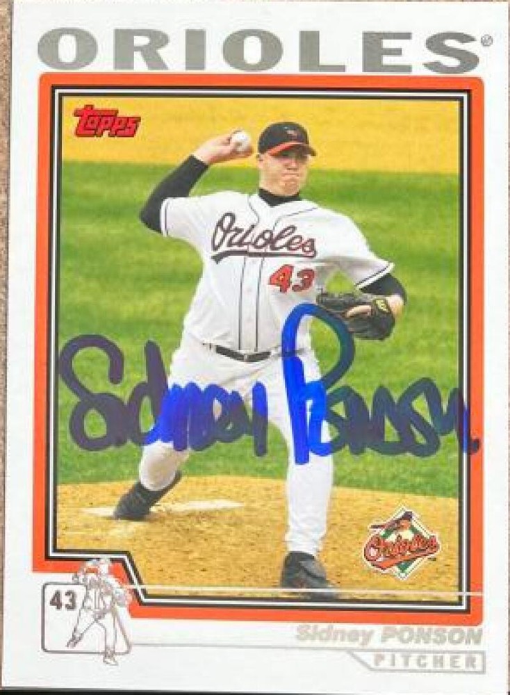 Sidney Ponson Autographed 2004 Topps #631