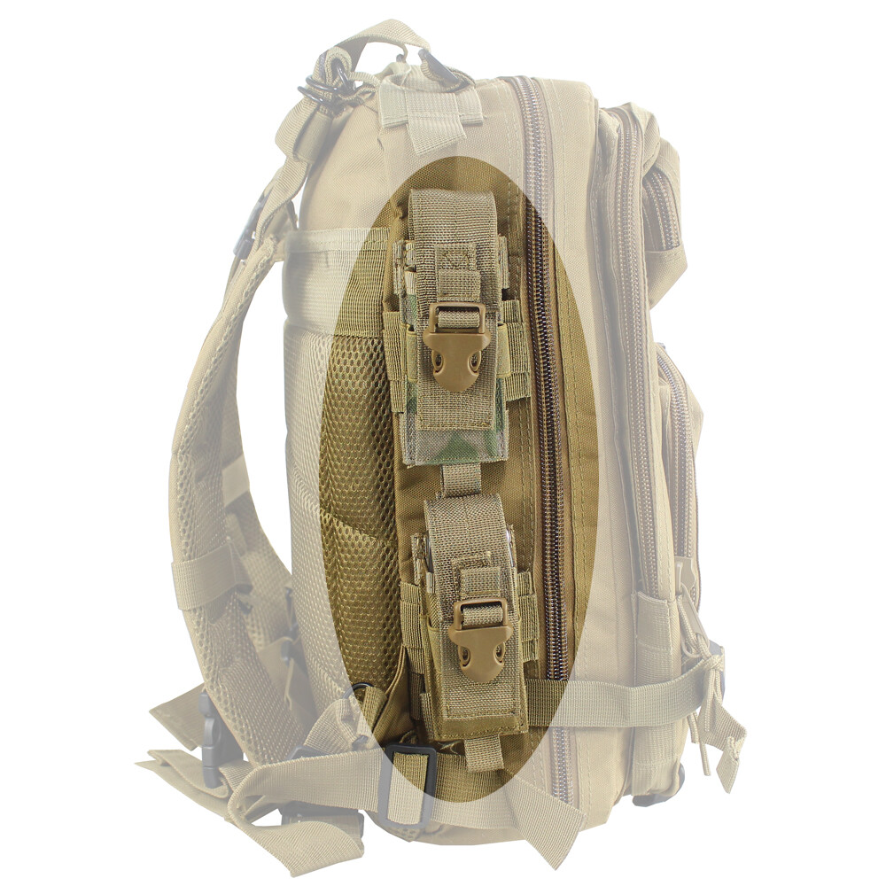 Molle Tactical Tools Pouch Holster Backpack Attchment Pouch for Knife Flashlight