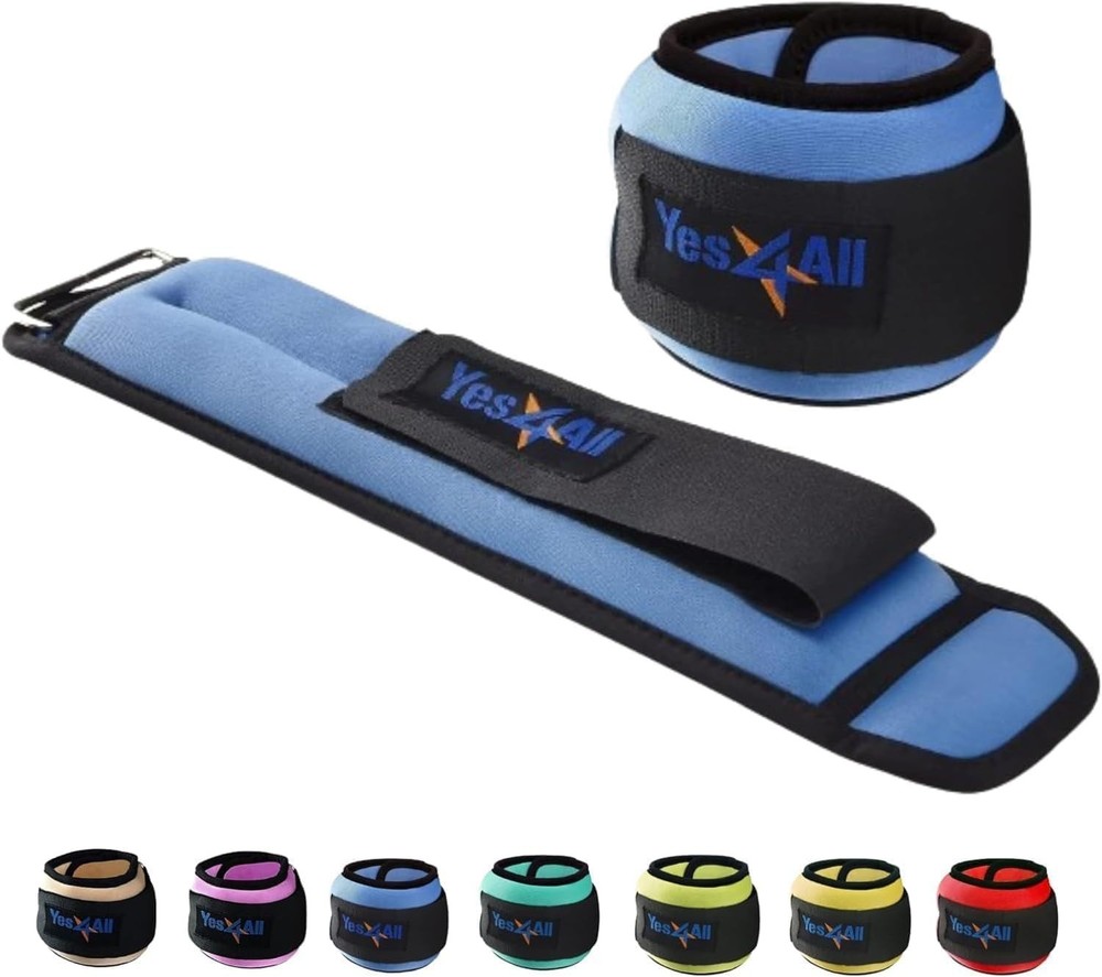 Wrist & Ankle Weights Pair 1lb -10lbs, Adjustable Strap for Walking, Jogging,...