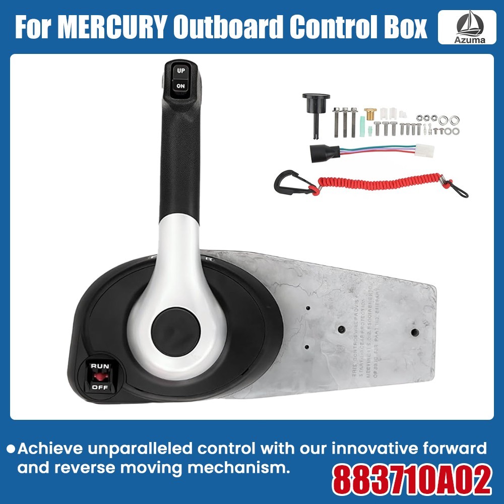 Outboard Remote Control Box 883710A02 For Mercury Cotrol Panel Mount Outboard