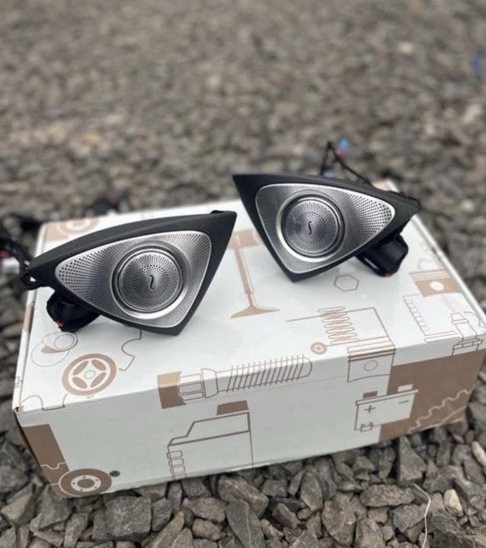 3D Rotation Speaker Tweeter Set for Mercedes Benz W213 E Class E300 E63 64 Color