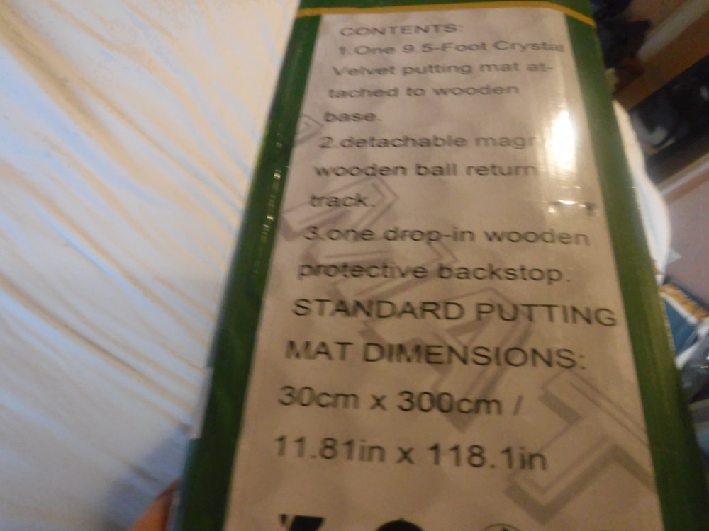 DACHENUS Perfect Putting Practice Pad with Auto ReturnGolf Putting Mat