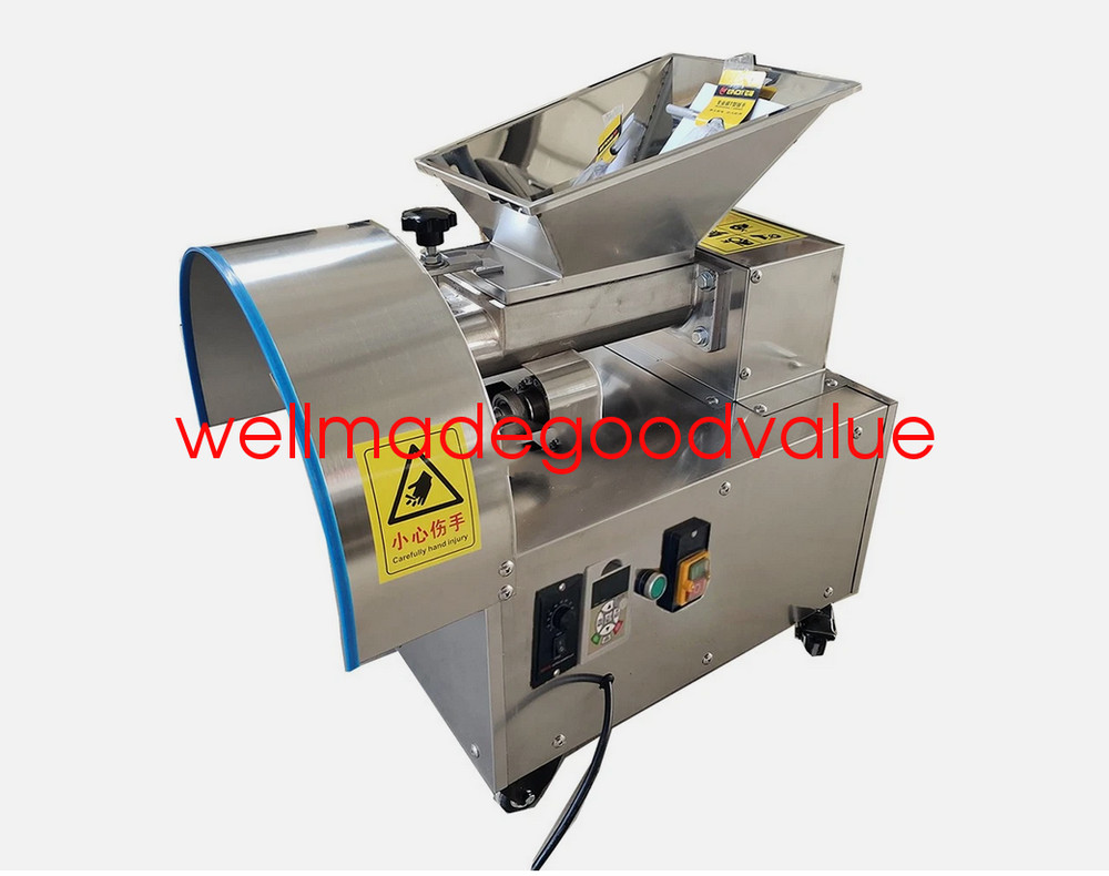 New 520w Automatic Dough Cutting Machine for Bread Bakery & 3 Molds 110v