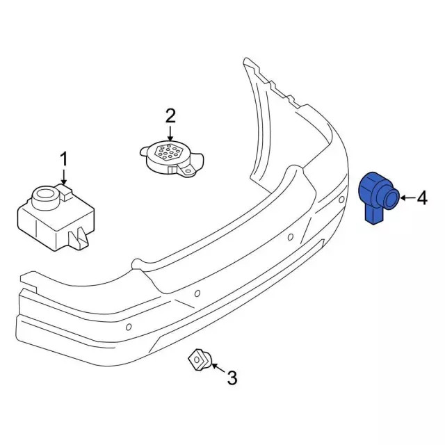 Genuine Ford Sensor DA5Z-15K859-AAPTM