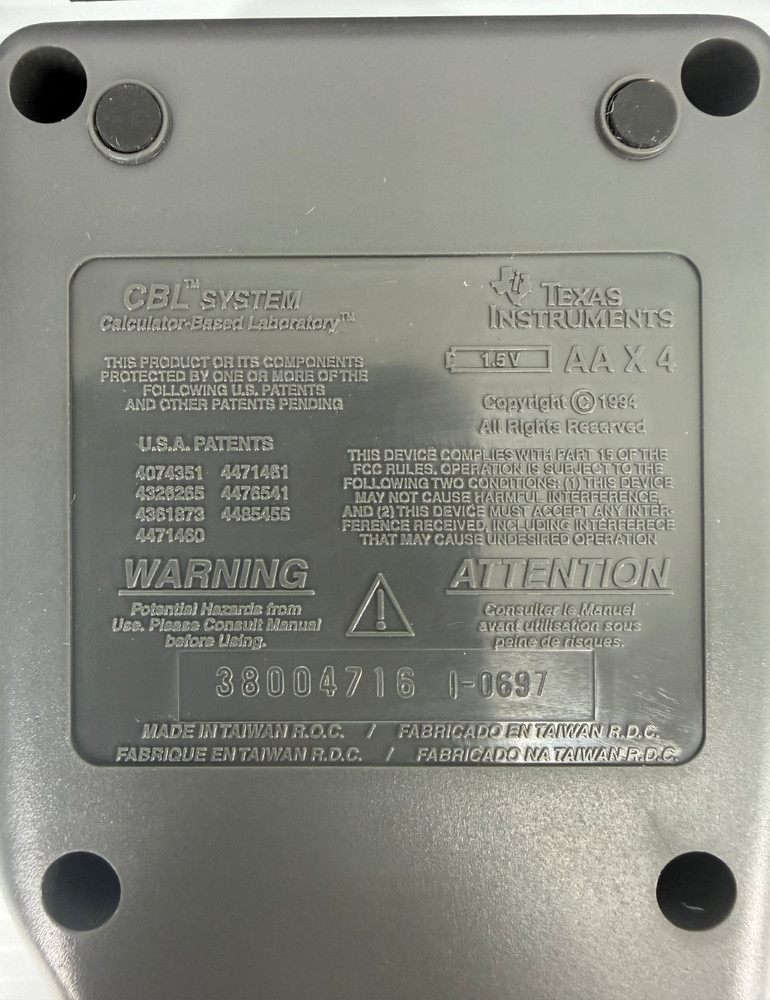 Texas instruments CB1 Calculator-Based Laboratory System