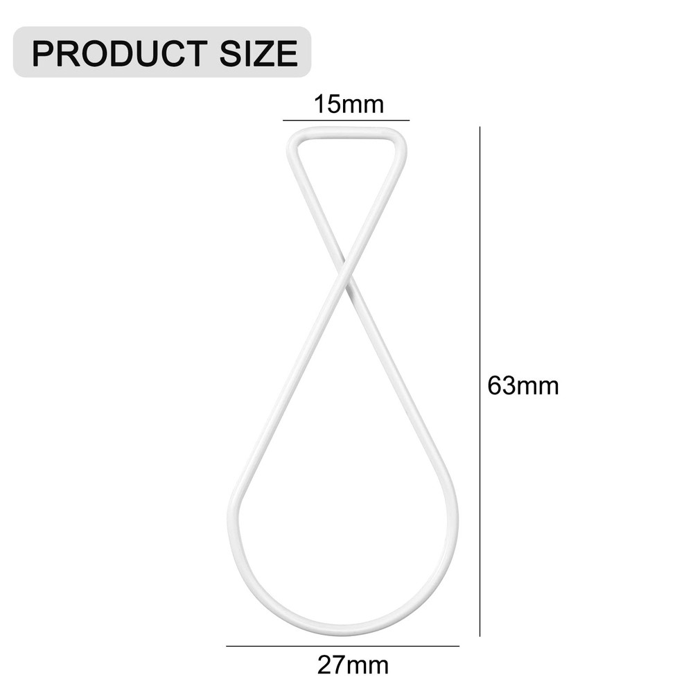 Sratte 60 Pieces Drop Ceiling Hooks Clips for Hanging Classroom Ceiling Hange...