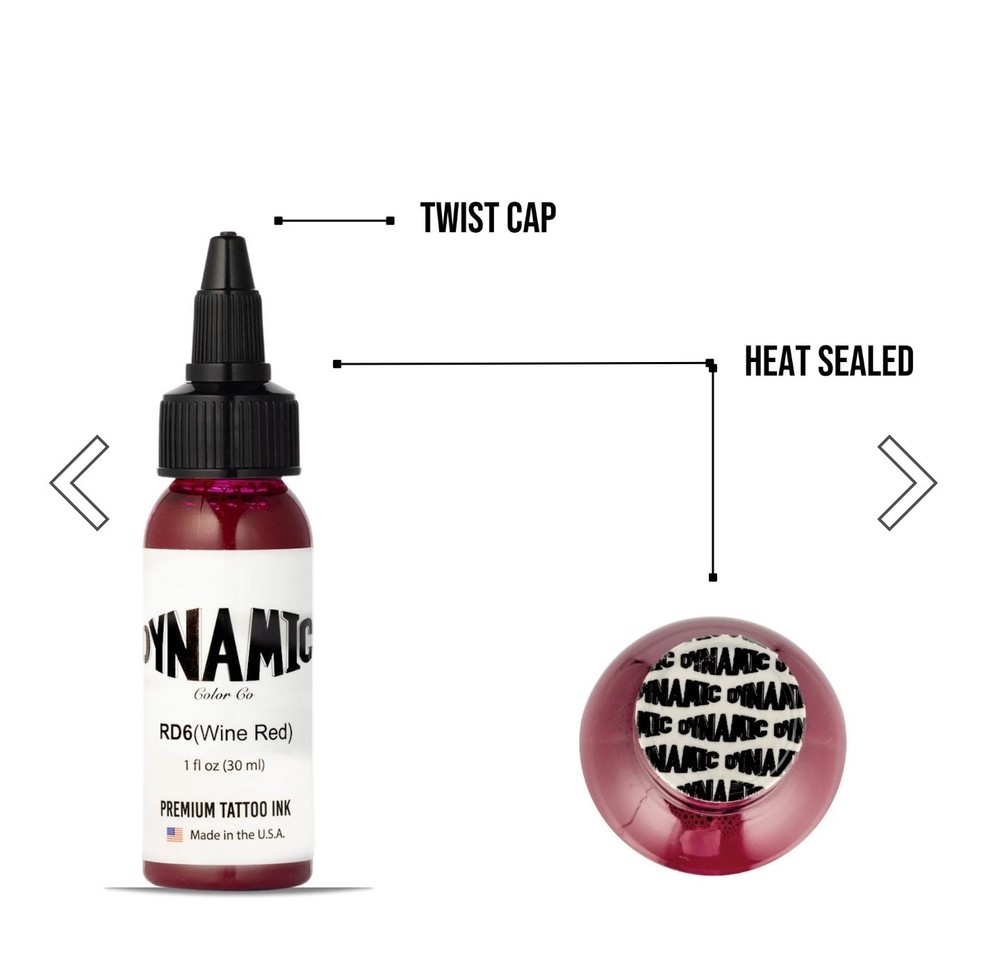 Dynamic Tattoo Ink Wine Red