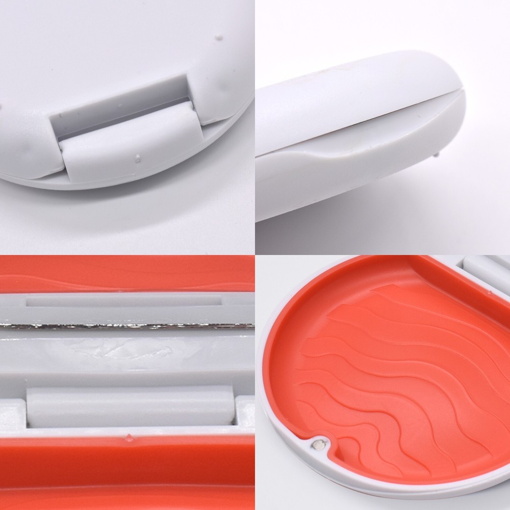 2X Dental Portable Teeth Braces Box Container Retainer Storage Cases with Mirror