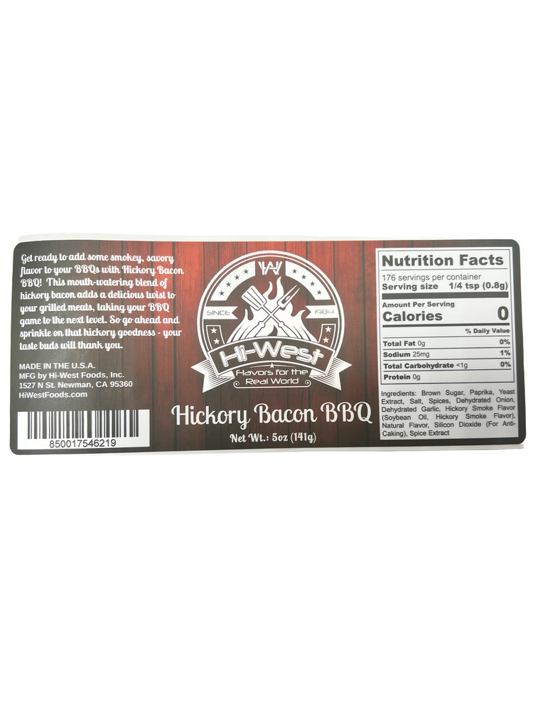 Hi-West Hickory Bacon BBQ