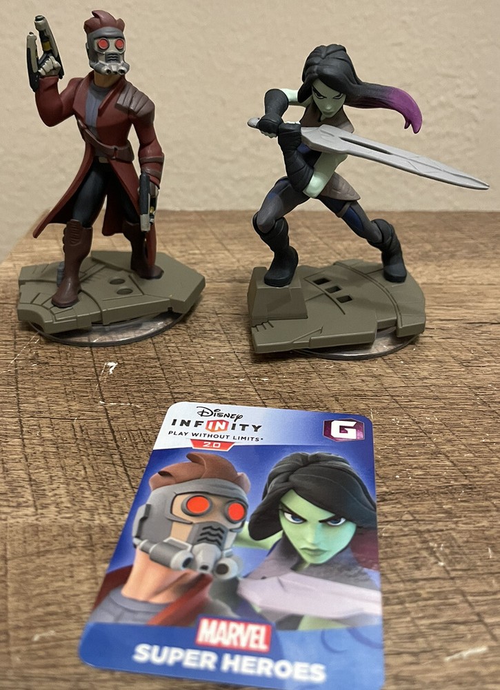 Disney Infinity 2.0 Characters 2 Marvel Nova Gamora Code Card