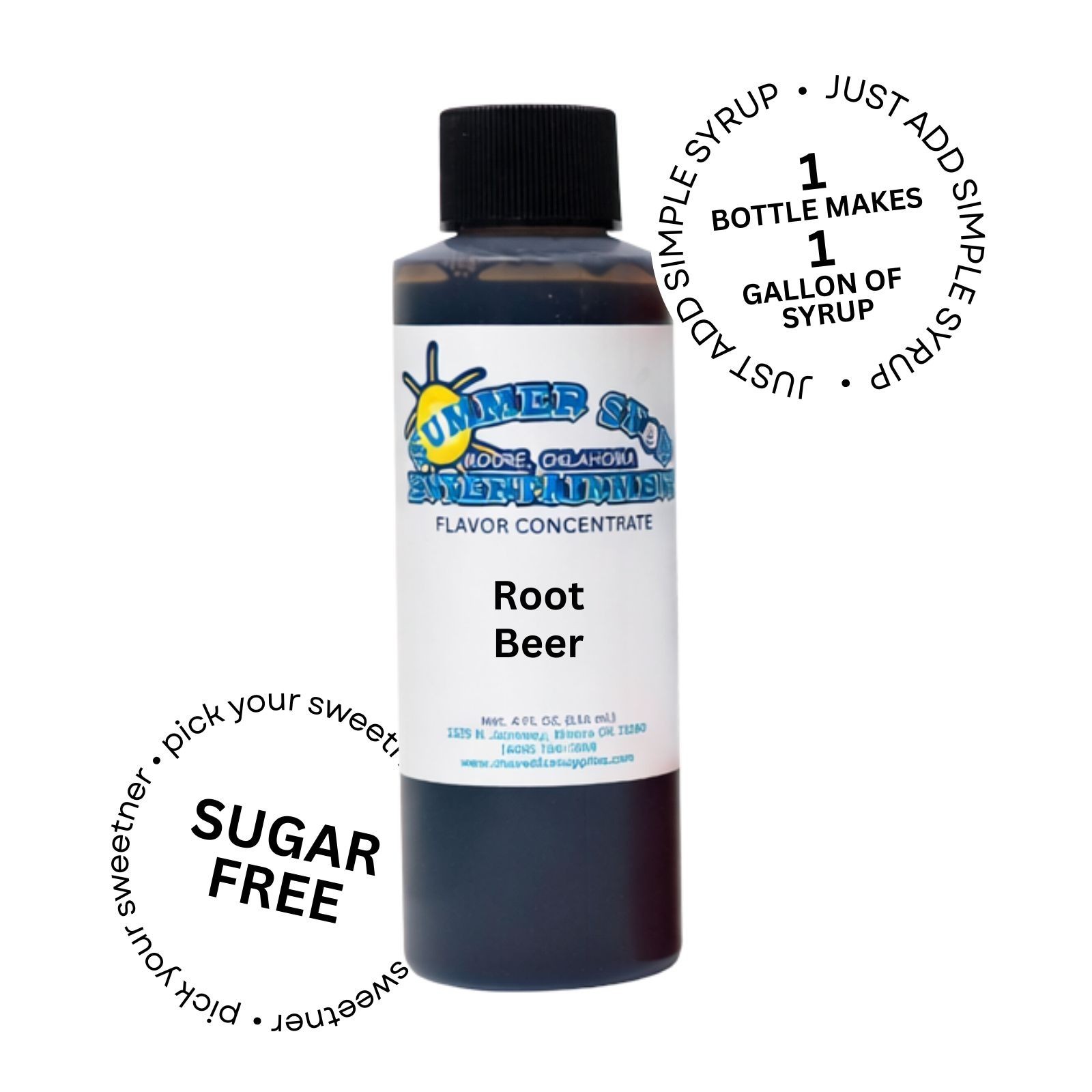 ROOT BEER MIX SNOW CONE/SHAVED ICE FLAVOR CONCENTRATE MAKES 1 GALLON