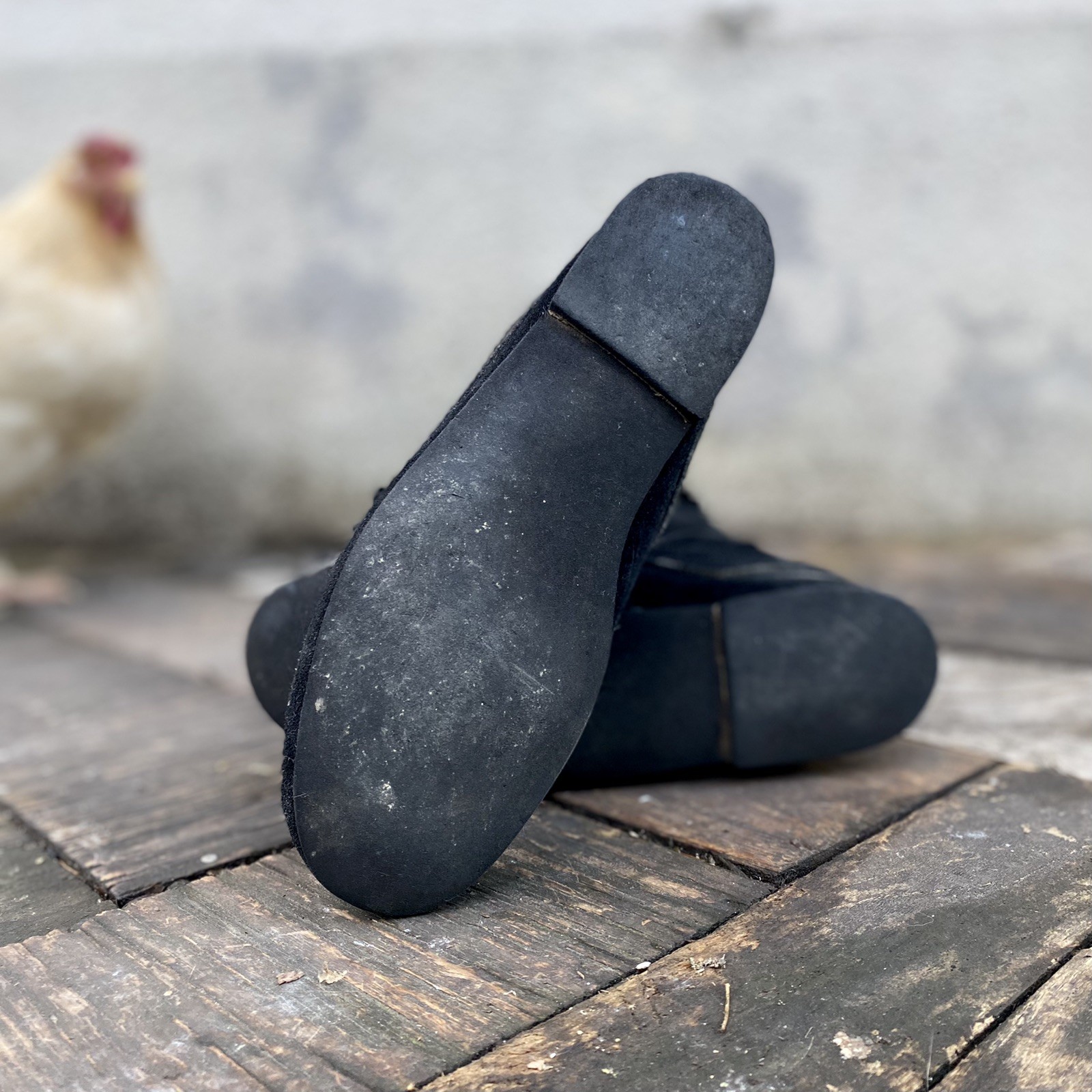 Vintage 1950s Native American Sioux Black Suede Knee High Fringe Boots Moccasins