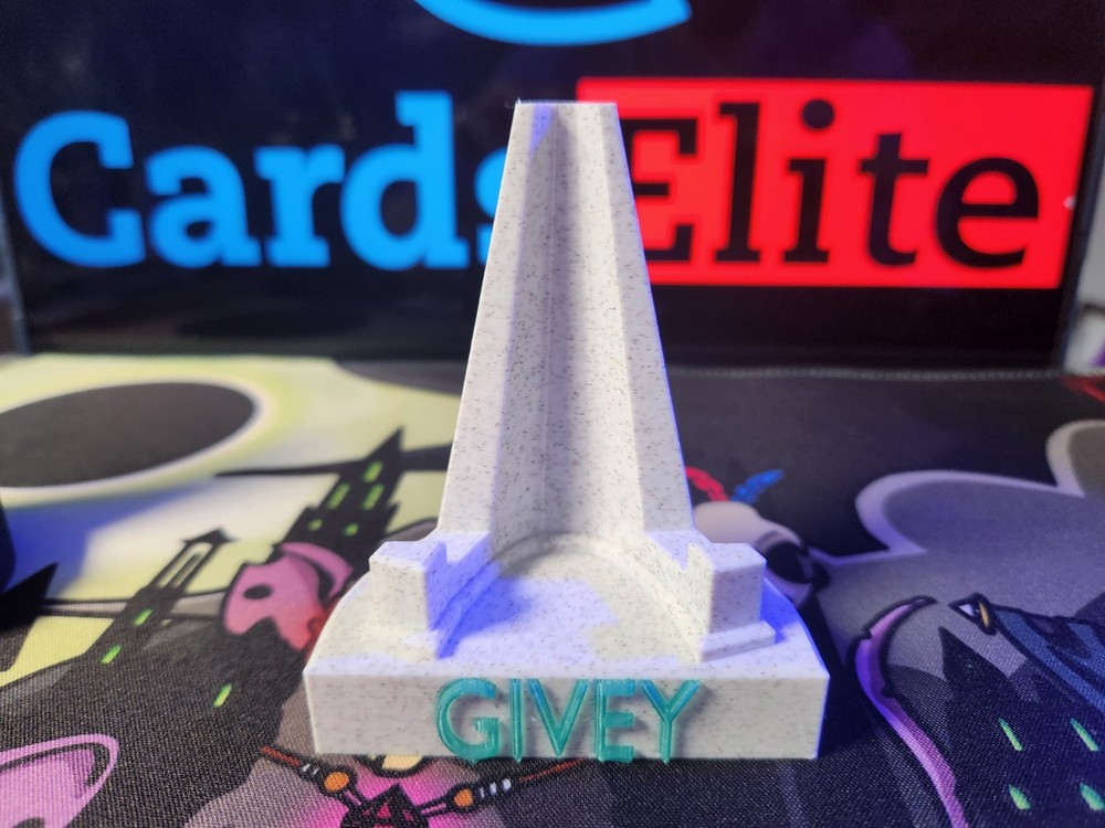 Customizable 3D Printed Trading Card Display Stand