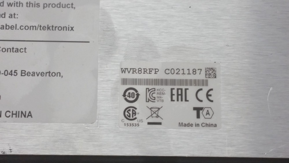 Tektronix WVR8RFP Telestream Remote Front Panel