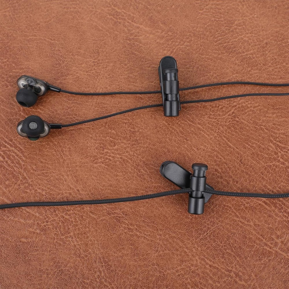 5 Pack Headphone Clips Headset Cable for Earphone Wire Cable...