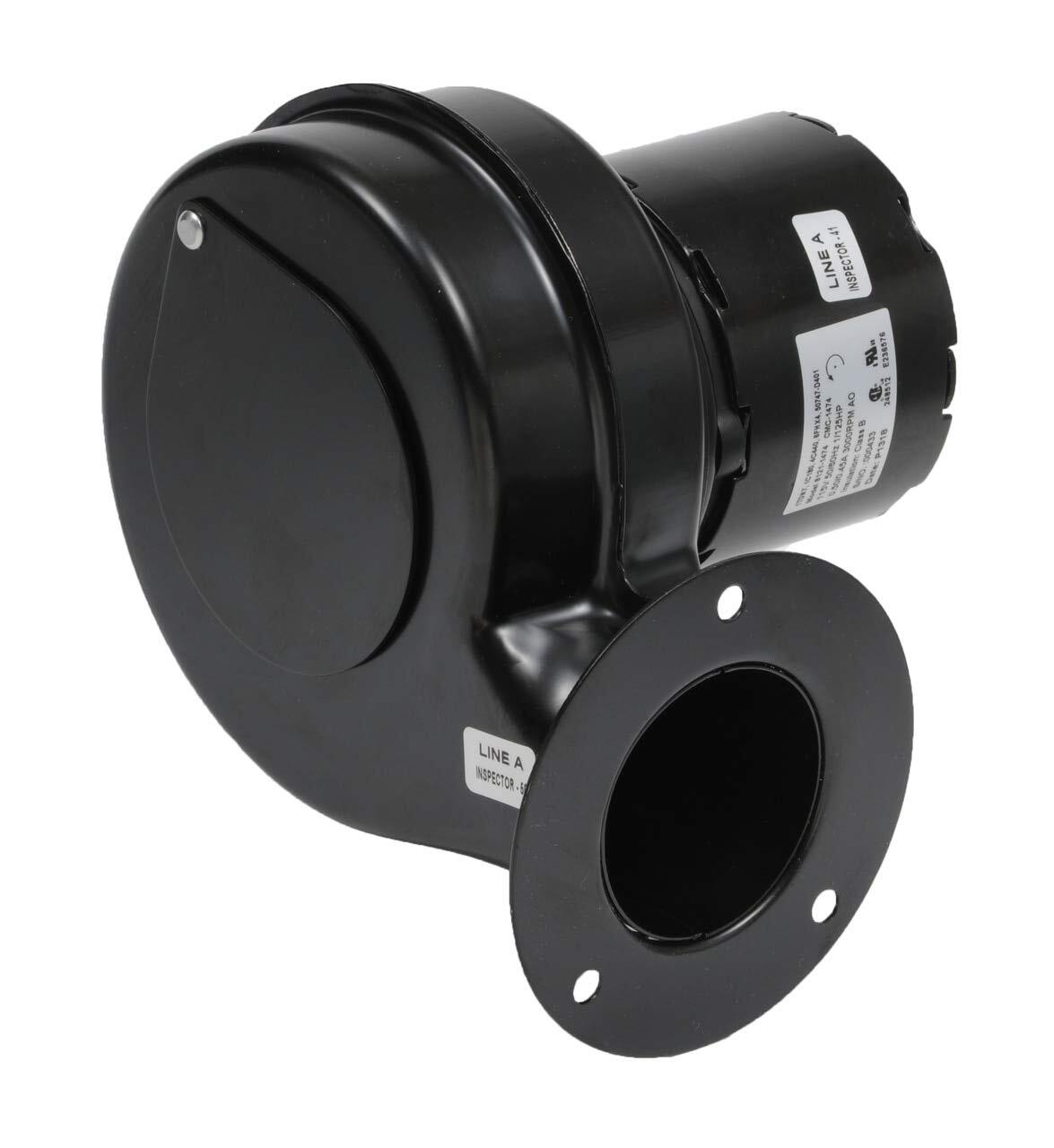 Replacement Dayton Model 1TDN7 Blower 50 CFM 3030 RPM 115V 60/50hz 1C180, 4C440