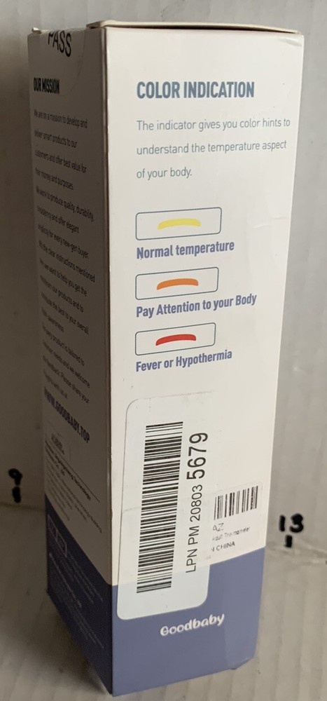 Dual Mode Thermometer