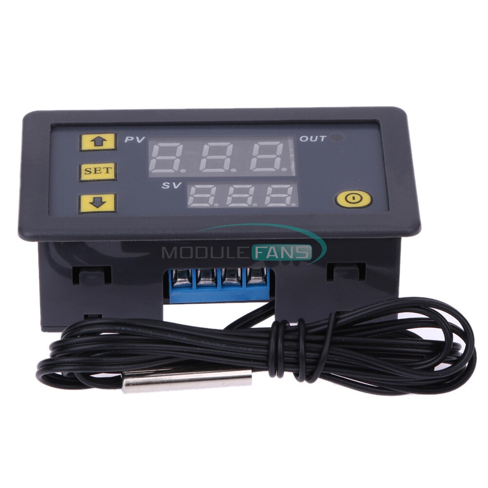 12V/24V/110-220V W3230/W2310 Digital Temperature Controller Sensor Control Relay